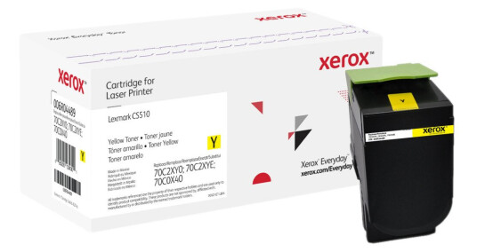 XEROX GUL TONERKASSETT LEXMARK 70C2XY0