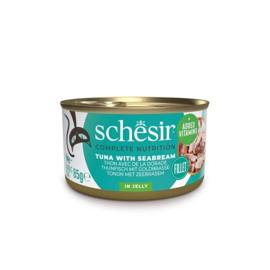 Schesir C&B Tunfisk Og Sjøbrasme I Gele 70G