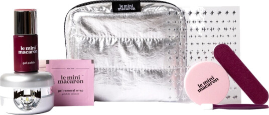 Le Mini Macaron Gel Manicure Disco Travel Kit 1 pieces Cherry Crush