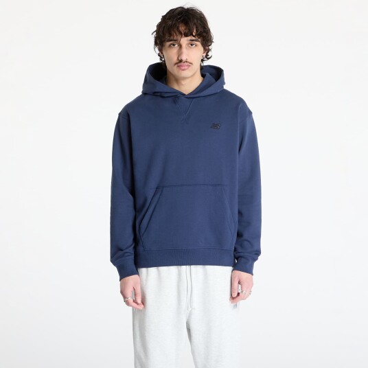 New Balance Athletics French Terry Hoodie - Navy - L