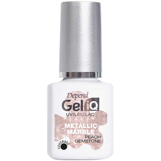 Depend Gel iQ Effects Metallic Marble Peach Gemstone Depend Gel iQ Effects Metallic Marble Peach Gemstone
