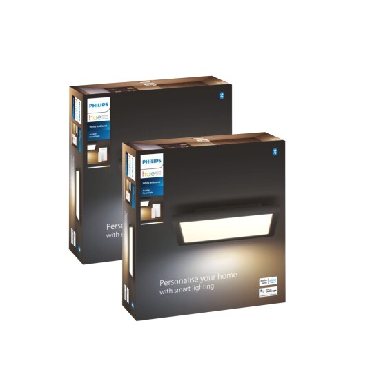 Philips Hue Aurelle Panel SQ Black 19W