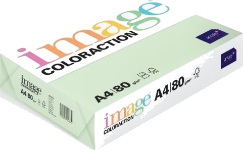 Image Coloraction Jungle/Pale Green Kopipapir Træfri Ecf 80G/M2 210Mm X 297Mm A4 Smal Bane P