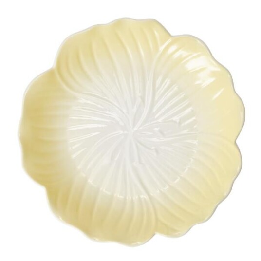 Stiernholm Flora tallerken 25 cm gul