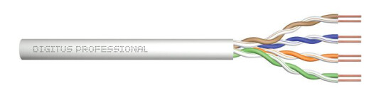 Digitus CAT 6 U-UTP Nettverkskabel 305 m Grå
