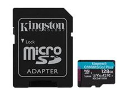 Kingston Canvas Go! Plus microSD/SD 200MB/s 128GB Kingston Canvas Go! Plus microSD/SD 200MB/s 128GB