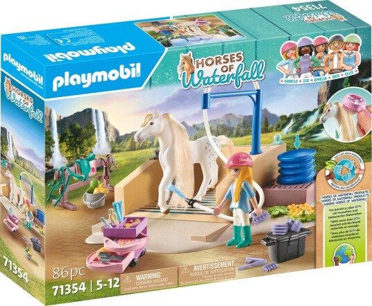 Playmobil - Washing Station with Isabella and Lioness