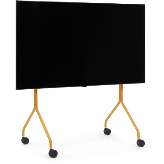 Pedestal Moon Rollin" Tv Stand Apricot