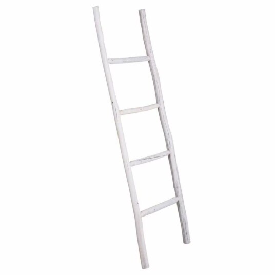 Hyller Alexandra House Living Hvit Grantre 3 x 44 x 150 cm Trapp