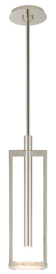 Melange Floating Disc takpendel nickel