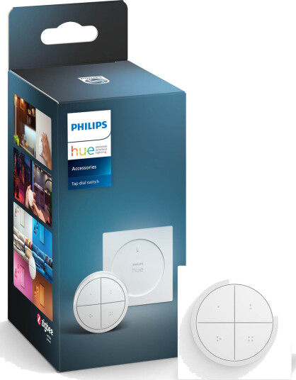 Philips Hue Tap Dial Switch EU (hvit) Philips Hue Tap Dial Switch EU (hvit)
