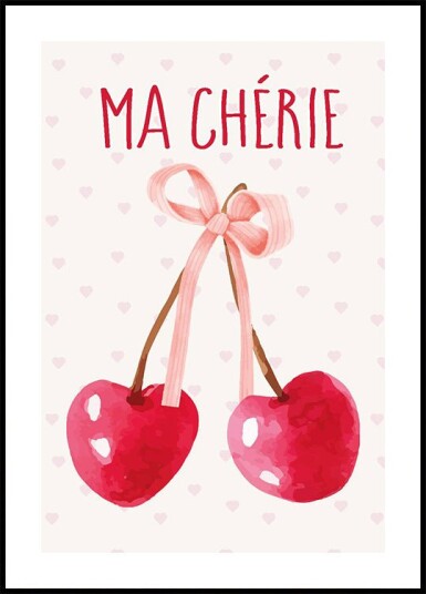 Cherry Plakat Plakat / 50x70cm