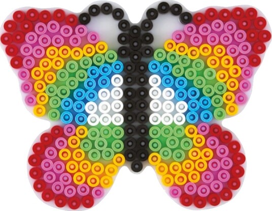 Hama Ironing Beads Plate-Butterfly