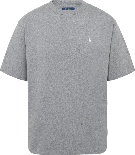 Polo Ralph Lauren Relaxed Fit Jersey Crewneck T Shirt CLASSIC GREY HEAT S