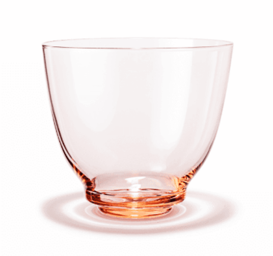 Holmegaard Flow vannglass 35 cl Champagne