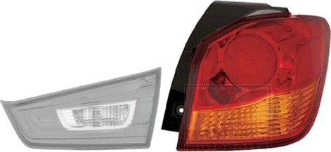 VAN WEZEL 3201922 Baklykt