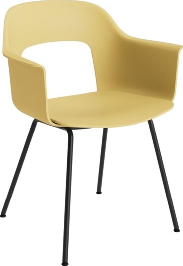 Hay Layout 211 Spisestol med Armlener Biscotti/ Sort
