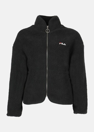 Fila Sari Sherpa Fleece Jacket Black Xs Vinterjakker