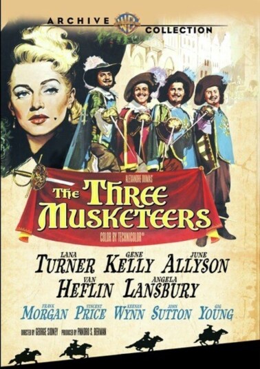 Three Musketeers 1948 DVD Three Musketeers 1948 DVD