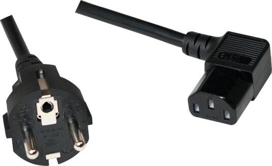 LogiLink 5m, CEE 7-7/C13 Black CEE7/7 F-FEEDS