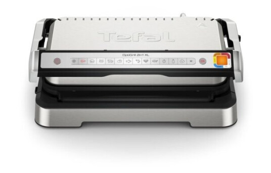 Tefal Optigrill 2In1 Xl Gc782d10 Rustfritt Stål Rektangulær Knapper Rotasjon Griddle 800 Cm² 2 ZoneS Tefal Optigrill 2In1 Xl Gc782d10 Rustfritt Stål Rektangulær Knapper Rotasjon Griddle 800 Cm² 2 ZoneS