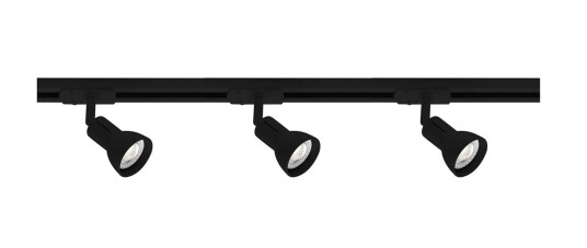 Link Munin 1 meter spottskinne med 3 spotter - Svart