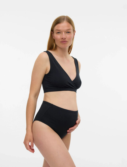 Mamalicious Mlmelisa Hw Panties 3 P   Black   S/M