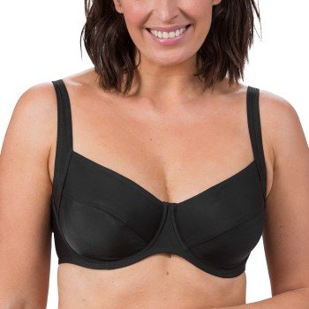 Trofe Mix Bikini Underwire Bra Svart E 42 Dame Trofe Mix Bikini Underwire Bra Svart E 42 Dame
