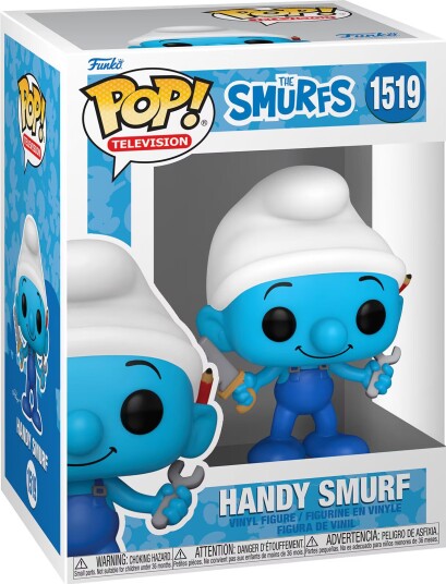 Funko The Smurfs actionfigur  Handy Smurf 