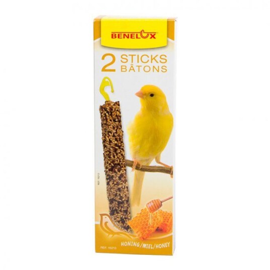 Benelux Frøstenger Til Kanarifugler 2 X 55 G Benelux Frøstenger Til Kanarifugler 2 X 55 G