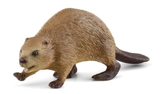Schleich Bever Figur i Plast - Wild Life 3,5 cm