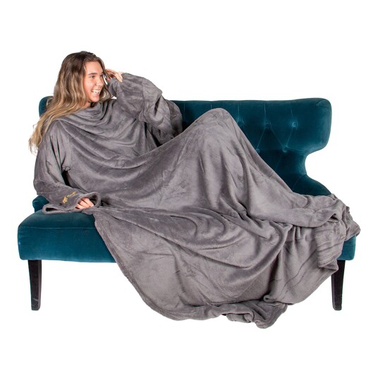 Gifts Tomorrow Snug Rug Deluxe - Mørkegrå Gifts Tomorrow Snug Rug Deluxe - Mørkegrå
