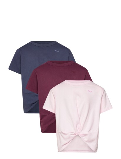Abercrombie Kids 3T 3Pk Ss Tee Multi/patterned 128/132