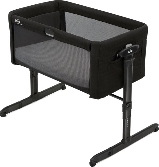 Bedside Crib Joie Roomie Glide Shale Bedside Crib Joie Roomie Glide Shale