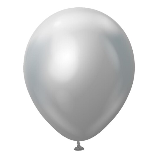 Ballongkungen AB Lateksballonger Professional Store Silver Chrome​ - 25-pakning