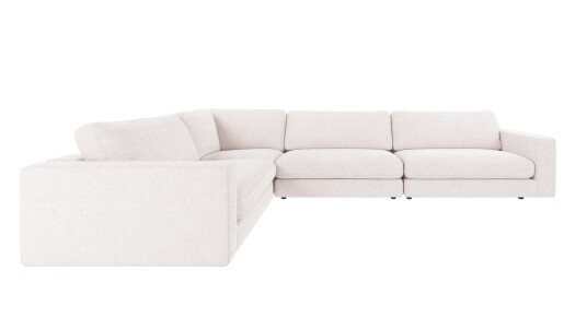 Rowico Home Duncan hjørnesofa Hvit Greg 1 345 x 233 x 78 cm Hvit