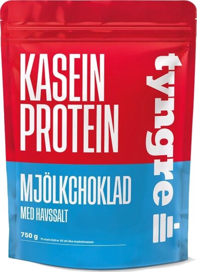 Tyngre Kaseinprotein Smak 750 g Mjölkchoklad Havssalt Tyngre Kaseinprotein Smak 750 g Mjölkchoklad Havssalt