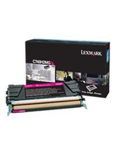 Lexmark - High Yield - magenta - origina - Laser toner Rød