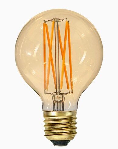 Star Trading Vintage Gold 1800K LED filament Ø80 3,8W (25W)