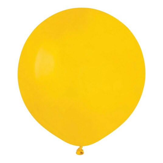 Ballongkungen AB Ballonger Gule Runde Store - 50-pakning