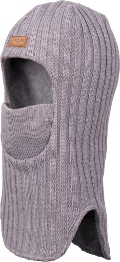 Lindberg Cody Balaklava Ullblanding Grey Baby