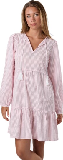 Seaside Marina Seersucker Tunic Dress W