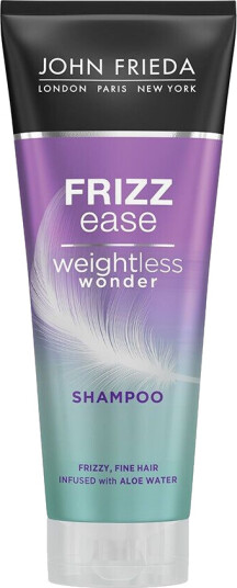 John Frieda Frizz Ease Weightless Wonder Sjampo 250 ml - Fuktighetsgivende og Anti-Frizz John Frieda Frizz Ease Weightless Wonder Sjampo 250 ml - Fuktighetsgivende og Anti-Frizz