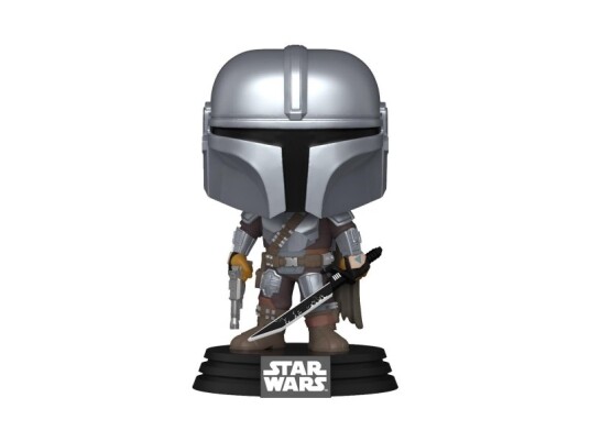 Funko Pop! The Mandalorian With Darksaber Samlefigur Film Og Tv Serier 150 G