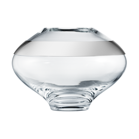 Duo Round Vase Glass Medium