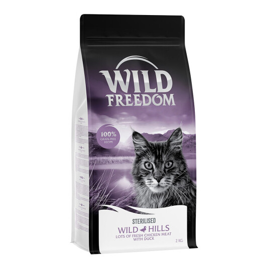 Wild Freedom Adult «Wild Hills» Sterilised And – Uten Korn 2 kg