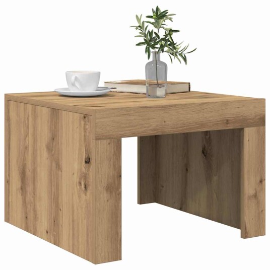 Kaffebord artisan eik 50 x 50 x 35 cm Konstruert tre