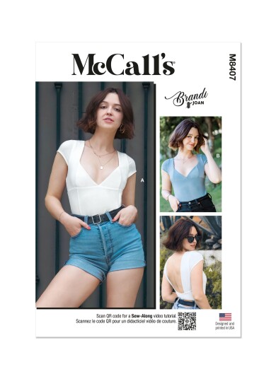 McCall's 8407 - Body & Topp Y5 (18-20-22-24-26)