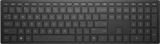 HP Pavilion 600 Trådløst Tastatur Full Størrelse Svart HP Pavilion 600 Trådløst Tastatur Full Størrelse Svart