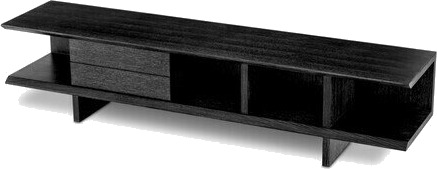 Guerroro TV Cabinet Charcoal Grey